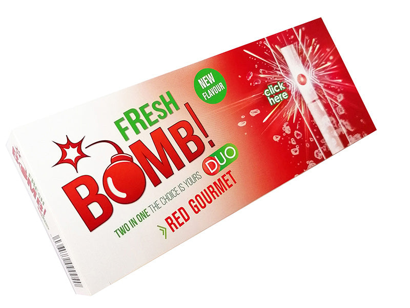 Fresh Bomb Red Gourmet(Erdbeer), 5er Gebinde je 100 Hülsen