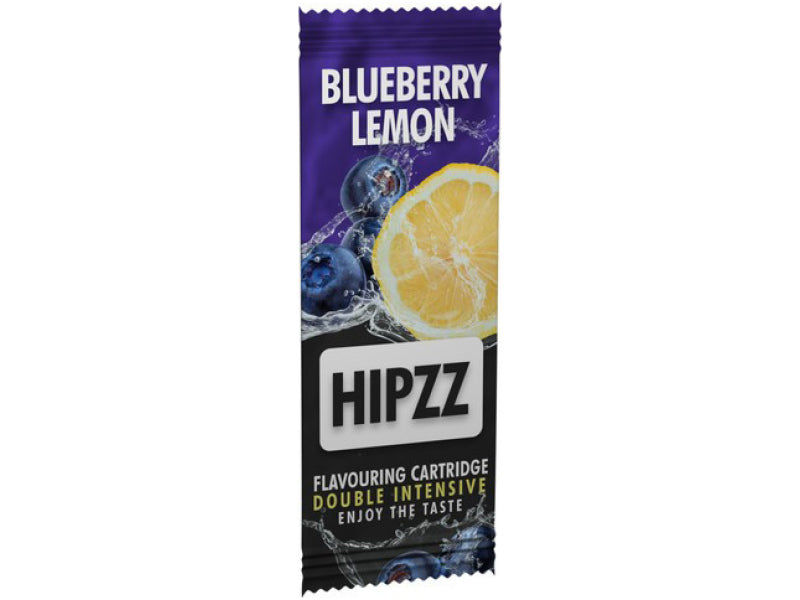 HIPZZ Bluberry Lemon (Blaubeere/ Zitrone) Aroma Card, 20er Box