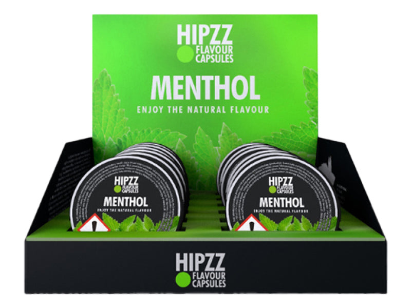 HIPZZ Menthol Aromakugeln - 100 Kügelchen