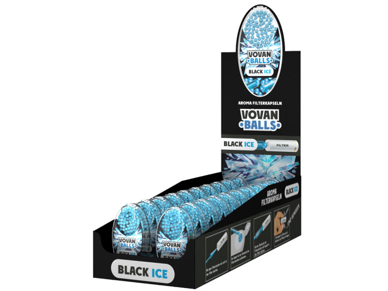 VoVan Aromaballs "Black Ice",1 Packung mit 100 Kugeln
