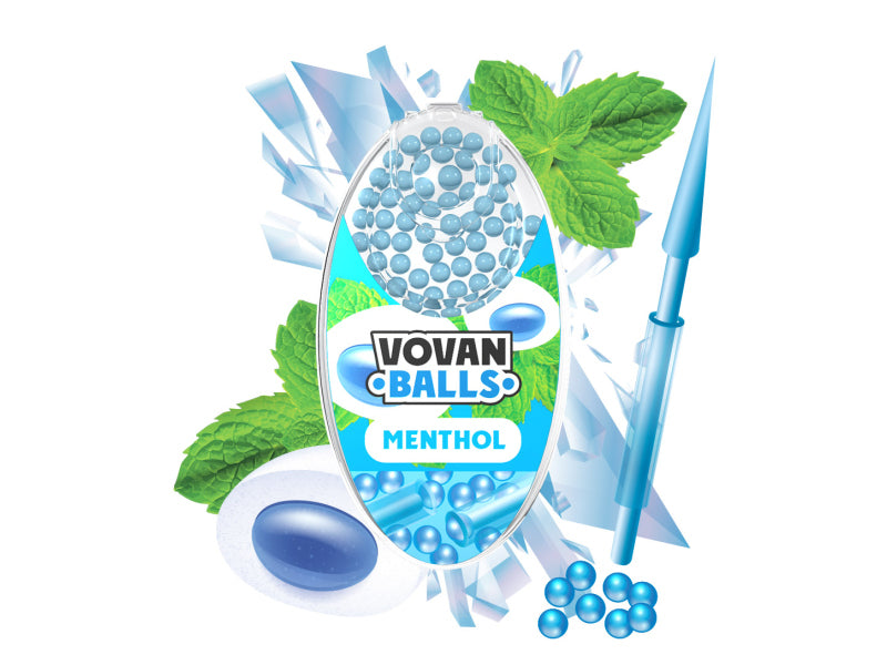 VoVan Aromaballs "Menthol" 1 Packung mit 100 Kugeln