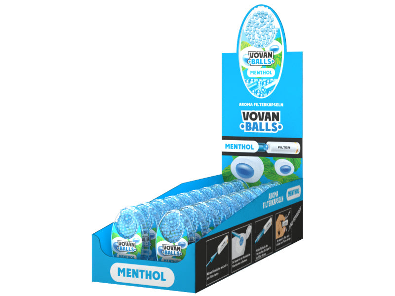 VoVan Aromaballs "Menthol" 1 Packung mit 100 Kugeln