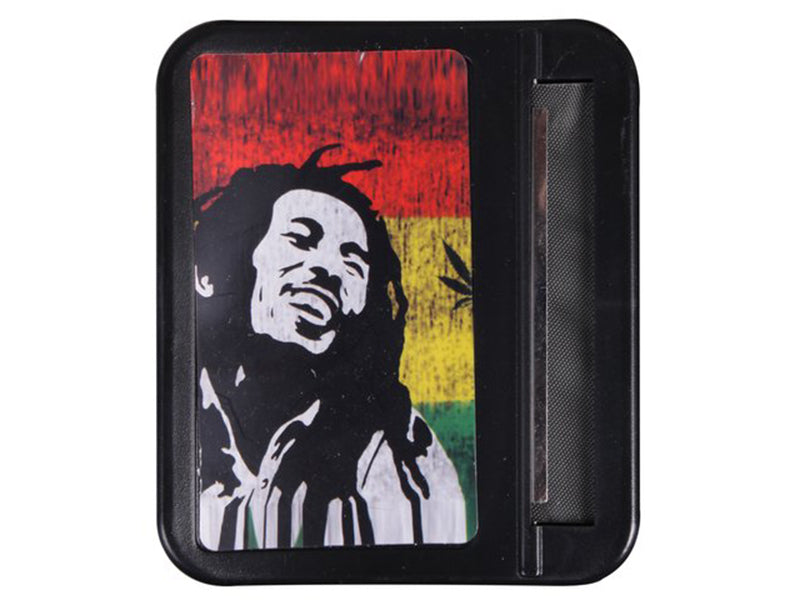Zigaretten Rollbox "Reggae" PVC 80mm; 8er Display